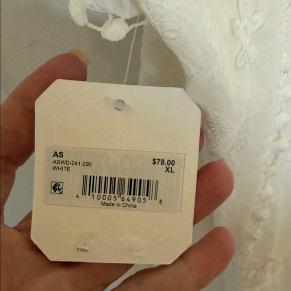 Altar'd State White Embroidered Lace Dress - Picture 5 of 5